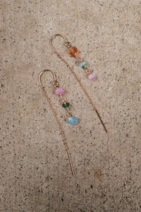 Live in Color - Opal Chain Threaders